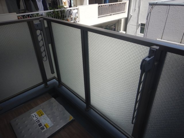 フォースター浅草今戸のバルコニー