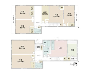 【間取り】 | 北白川山田町　中古戸建【収益１棟アパート付戸建】