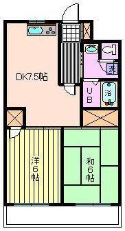 ファベール西浦和Ⅰの間取り|間取図
