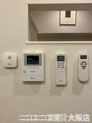 京都市山科区東野八反畑町のアパートのセキュリティ