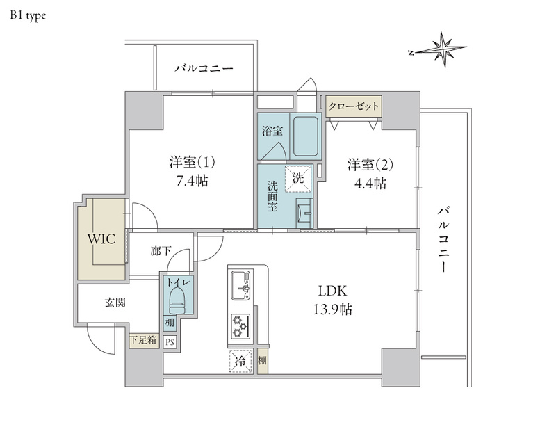 パティオ大手門　赤坂小学校区の間取り|パティオ大手門
