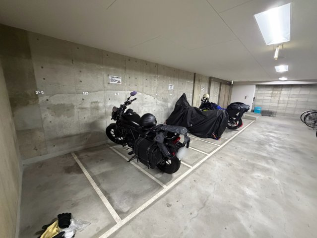 パークハウス八事の丘のその他共用部分|バイク置場