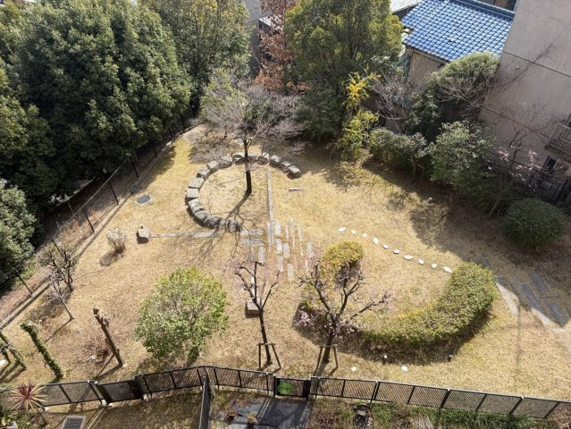 パークハウス八事の丘の庭|敷地内中庭