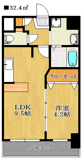 【間取り】 | プレジール船橋本町 | 間取り