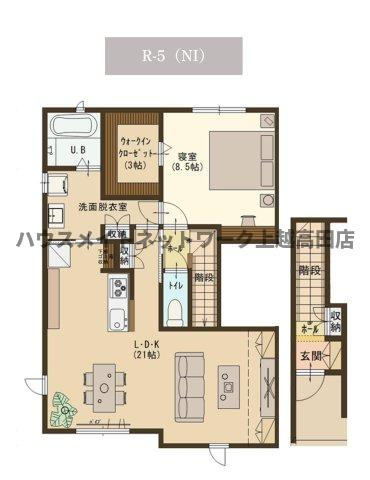 ユーソニアン上越・大字寺町Ａの間取り|間取図