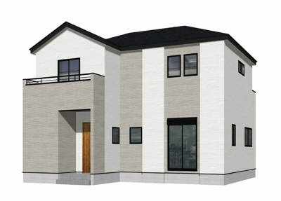 【外観パース】 | 北九州市八幡西区森下町2期1号棟 | 外観パースです