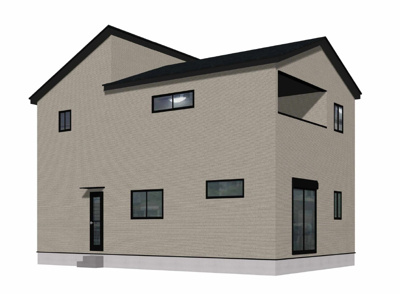 【外観パース】 | 中間市通谷6丁目2期1号棟 | 外観パースです