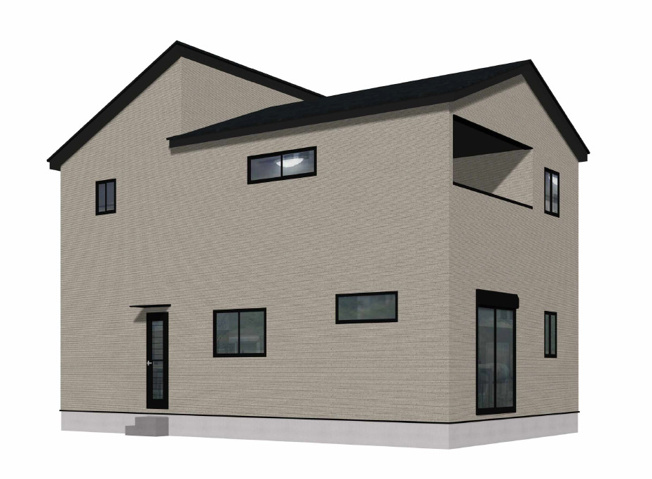 【外観パース】 | 中間市通谷6丁目2期1号棟 | 外観パースです