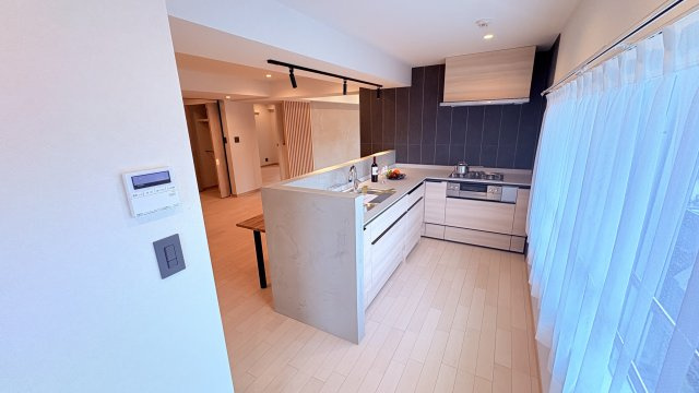 ★仲介手数料無料★朝日九段マンション（最上階・三方角住戸・陽当たり良好）のキッチン