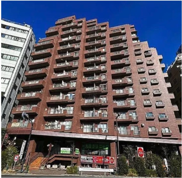 ★仲介手数料無料★朝日九段マンション（最上階・三方角住戸・陽当たり良好）の外観