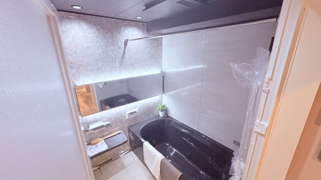 ★仲介手数料無料★朝日九段マンション（最上階・三方角住戸・陽当たり良好）の浴室