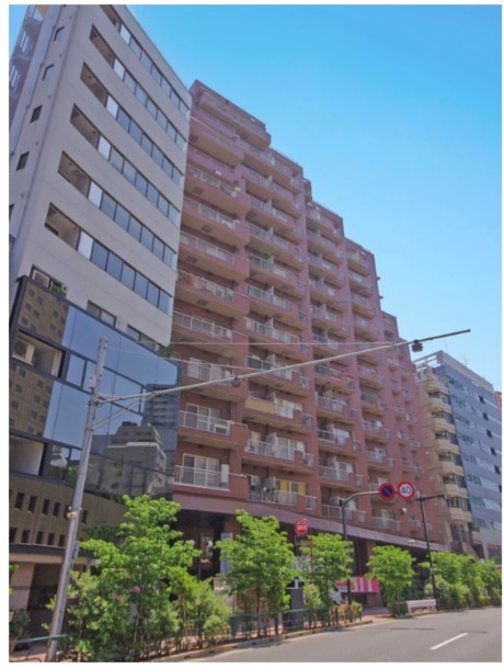 ★仲介手数料無料★朝日九段マンション（最上階・三方角住戸・陽当たり良好）の外観
