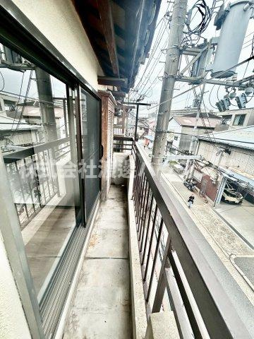 御幣島3丁目一戸建のバルコニー