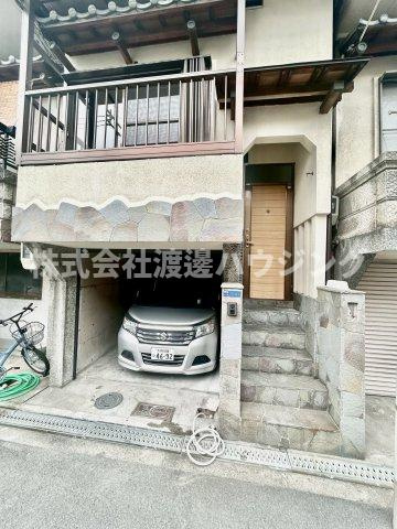 御幣島3丁目一戸建のエントランス