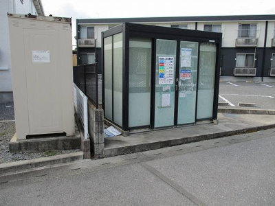 【その他】 | レオネクストフジヤマＡ | 入居者様専用ゴミ庫です。