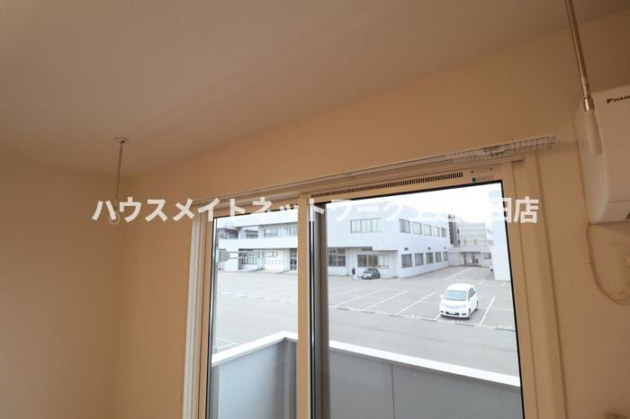 プレミアステイツ Ａの展望|室内物干し