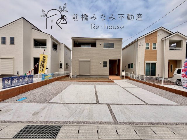 【新築】高崎市新町第８　３号棟(全９棟)　リーブルガーデン　新築建売分譲の外観|物件の外観です