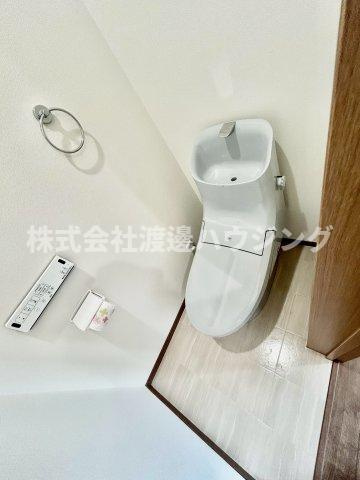 ハウスカクのトイレ|1・2階トイレ有