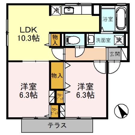 【間取り】 | クレベール登