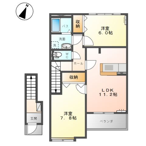 オアシスの間取り