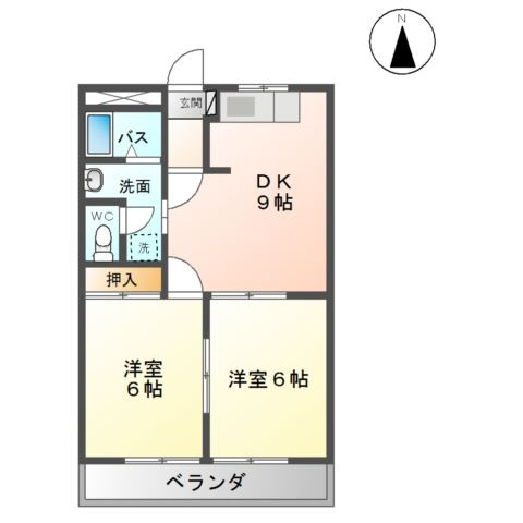 アネックスＡの間取り