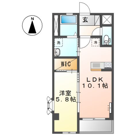 ボナール・ディアコートの間取り