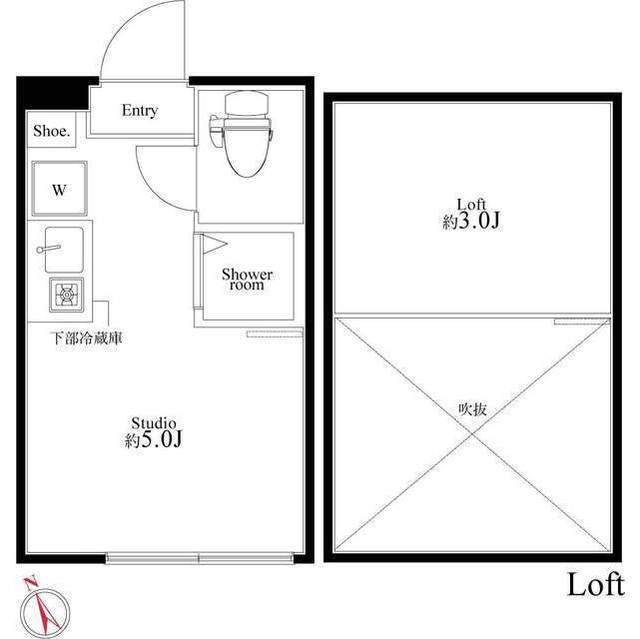ハーモニーテラス南池袋Ⅲの間取り