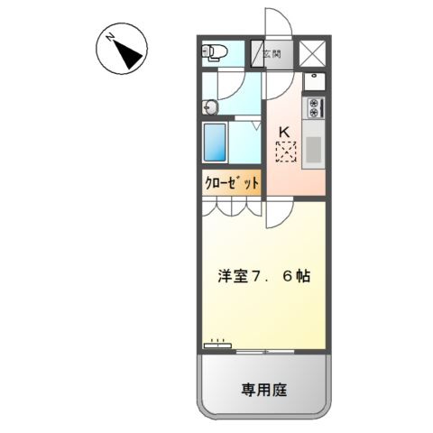 エスポアールの間取り