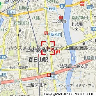 リュミエール Ｂの地図|位置図