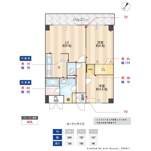 DeLCCS亀戸Ⅱの間取り