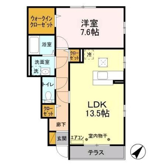 【間取り】 | クリアシーズンズ Ｃ