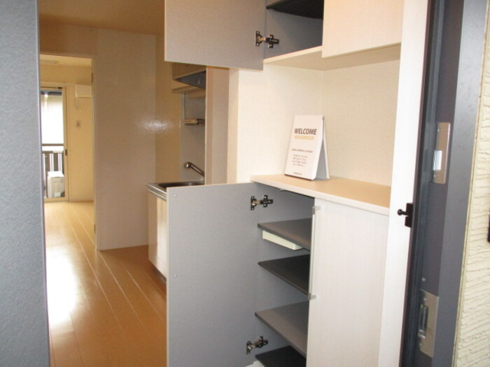 プルメリアの収納|シューズボックス