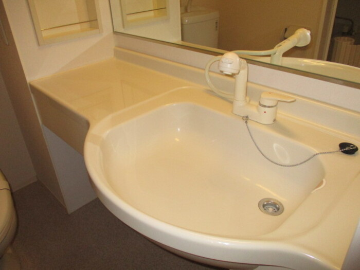 プルメリアの洗面所|洗髪洗面台