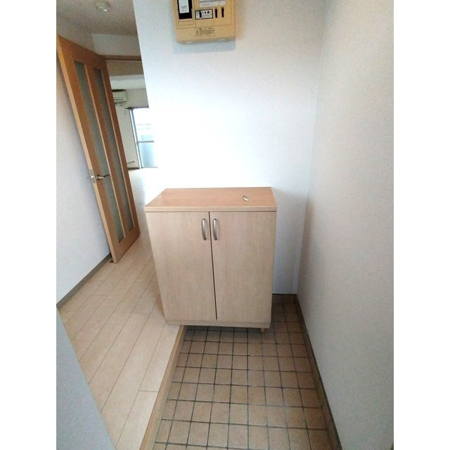 コーポ大福の玄関