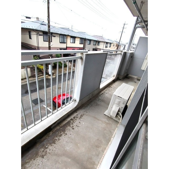 コーポ大福のバルコニー