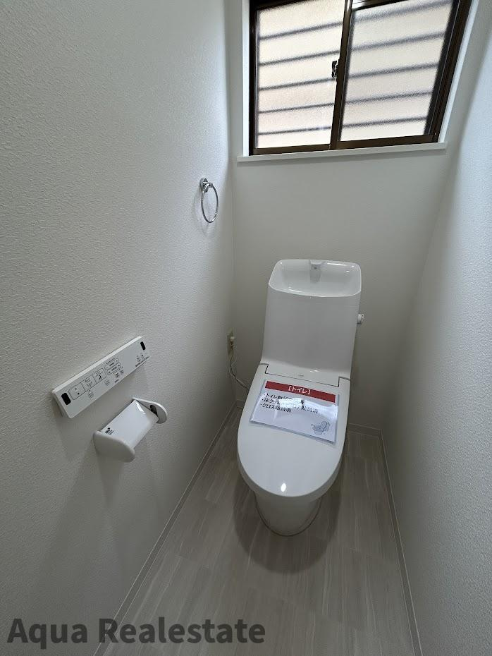 さぬき市造田是弘　リノベ住宅のトイレ|トイレもきれいです