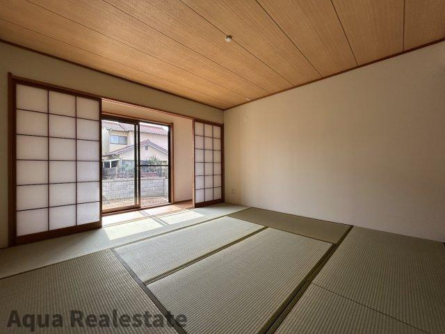 さぬき市造田是弘　リノベ住宅の和室|和室ならではの温かな和の空間で寛ぎの時間を過ごせます