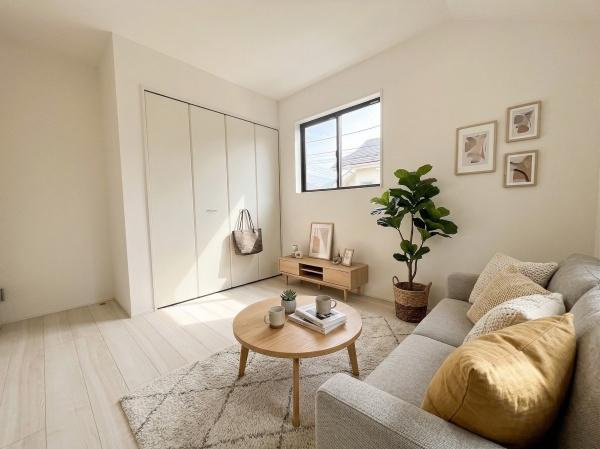 【洋室】 | 一日の疲れを癒し、心地よく寛げる広さがある洋室です！※CGにて家具等の配置をしております。なお家具等は販売価格には含まれておりません。