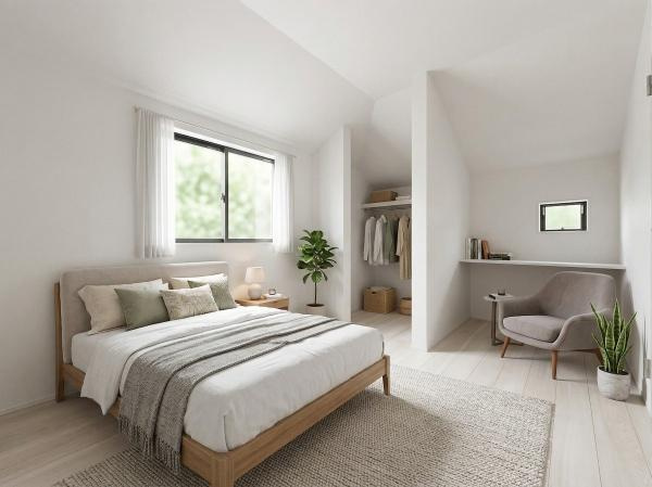 【洋室】 | 日当たりが良く気持ちの良い居室です！※CGにて家具等の配置をしております。なお家具等は販売価格には含まれておりません。