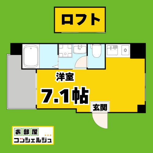 La Verite金山(ラヴェリテ金山)の間取り