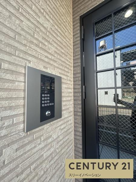 大阪市大正区泉尾１丁目のアパートのエントランス|オートロック！