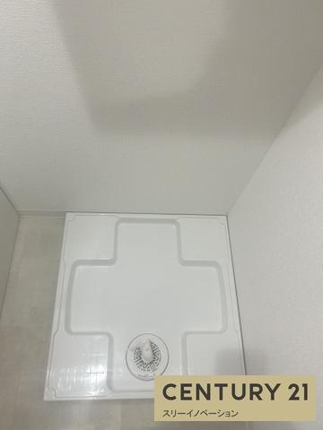 大阪市大正区泉尾１丁目のアパートの洗面所|洗濯パン