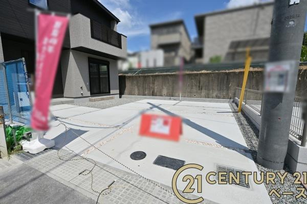 北葛城郡上牧町中筋出作 １号棟 ／新築一戸建の駐車場|■現地撮影写真■