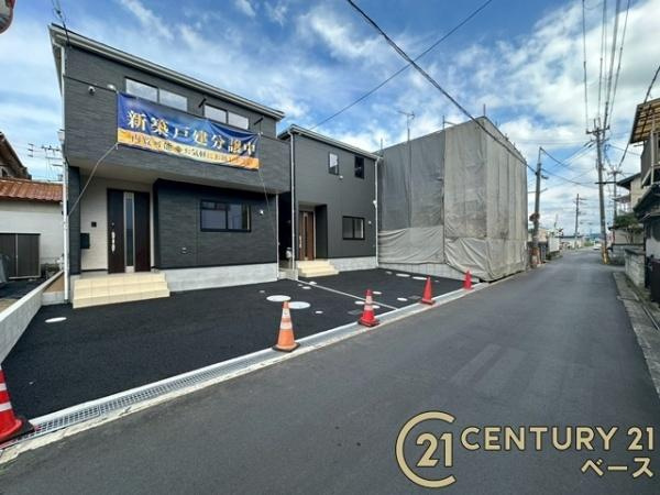 クレイドルガーデン築山 １号棟 ／新築一戸建の前面道路含む現地写真|■現地撮影写真■落ち着いた雰囲気の閑静な住宅地内です！