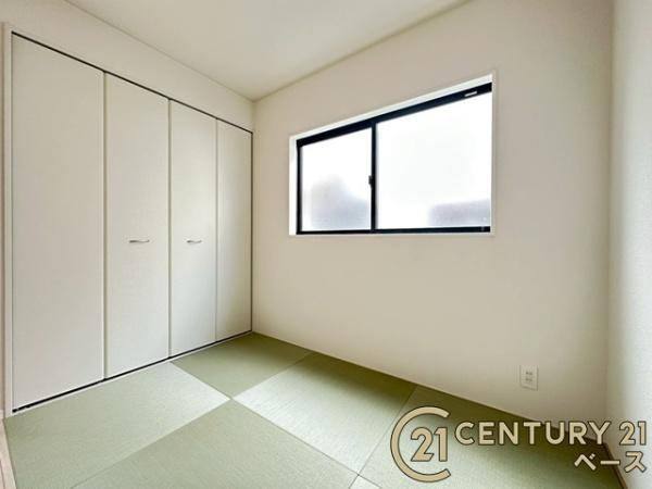 クレイドルガーデン築山 １号棟 ／新築一戸建の和室|■現地撮影写真■ほっこり落ち着ける和室！客間としてもご利用いただけます！