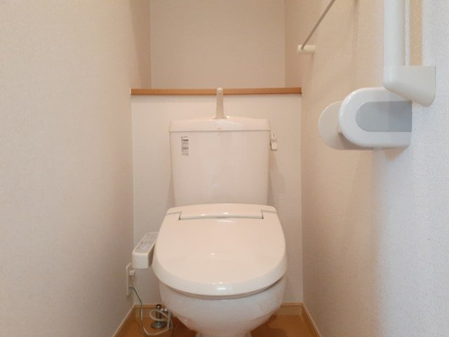 メゾンド・ソレイムのトイレ|シンプルで使いやすいトイレです