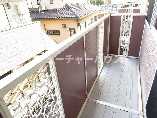 Ｈｅａｒｔ　Ｈｏｕｓｅのバルコニー|暖かな日差しのふりそそぐバルコニー