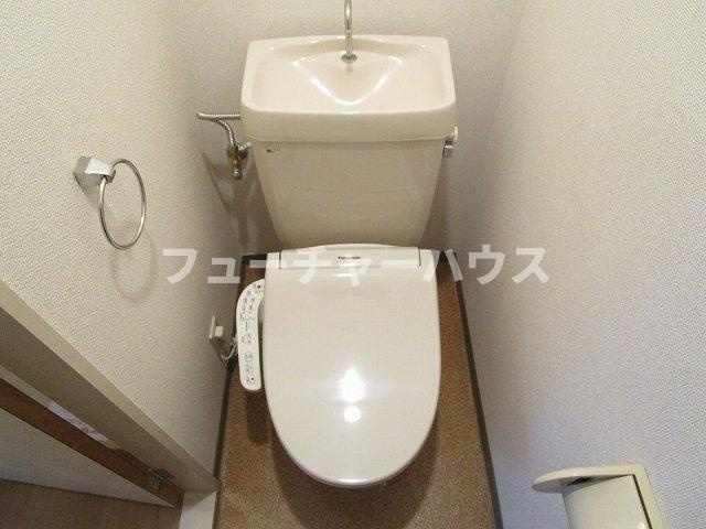 Ｈｅａｒｔ　Ｈｏｕｓｅのトイレ|ゆったりとした空間のトイレです