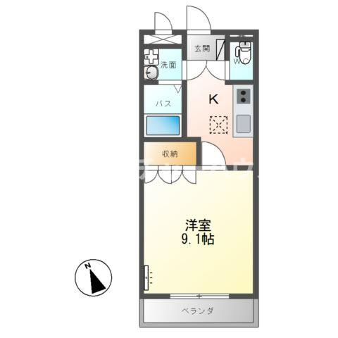 コンフォース・住吉の間取り