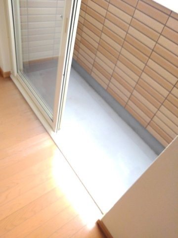 ソレイユ友Ａ棟のバルコニー